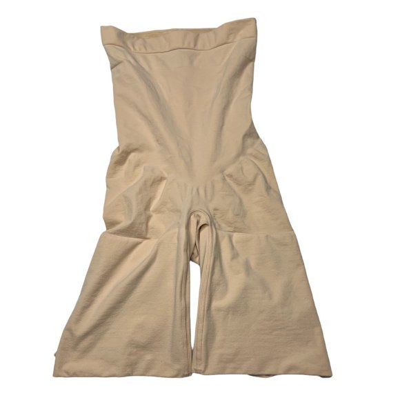 SPANX Higher Power Short Tummy Control High-Waisted Power Short 2745 Nude M - Picture 6 of 11